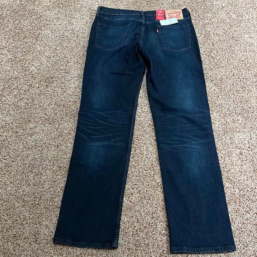 NWT Levi’s Dark Blue jeans, Size 34/34 - Picture 3 of 7